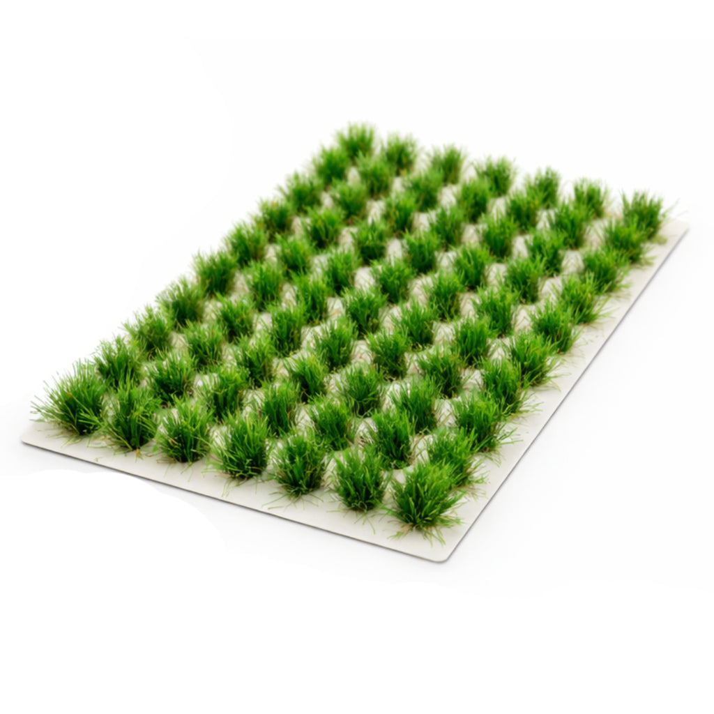 Kępki trawy modelarskiej ok. 0,5 cm – 91 szt. do dioram i podstawek